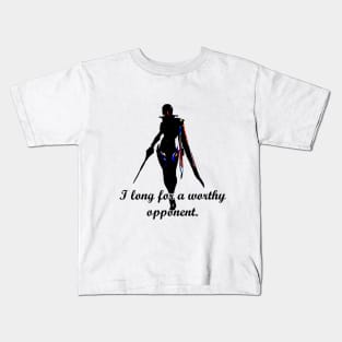 I long for a worthy opponent Fiora Kids T-Shirt